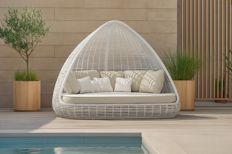 Acheter ce daybed, c’est choisir l’élégance et le confort pour vos extérieurs
