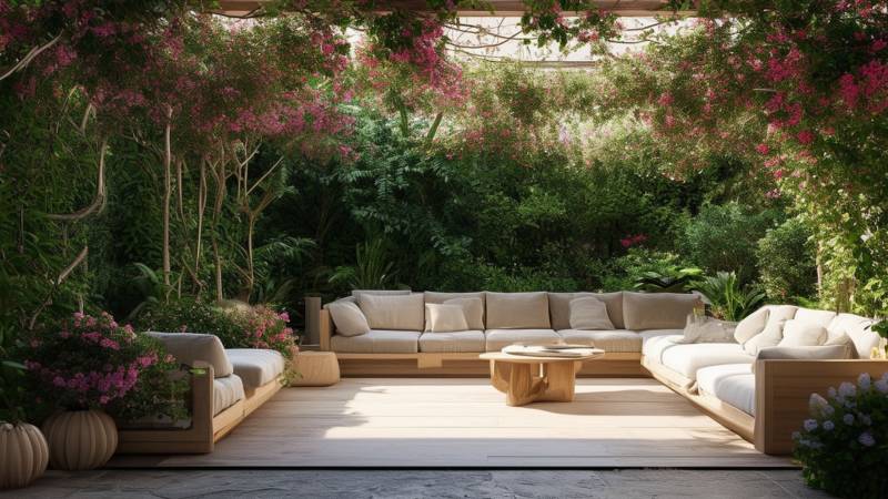 Les tendances mobilier de jardin haut de gamme en 2025