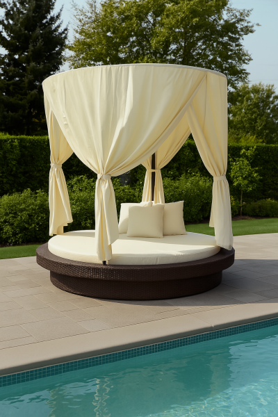 Offrez-vous un coin de paradis en bord de piscine : ce daybed élégant est à acheter dès maintenant pour sublimer votre extérieur
