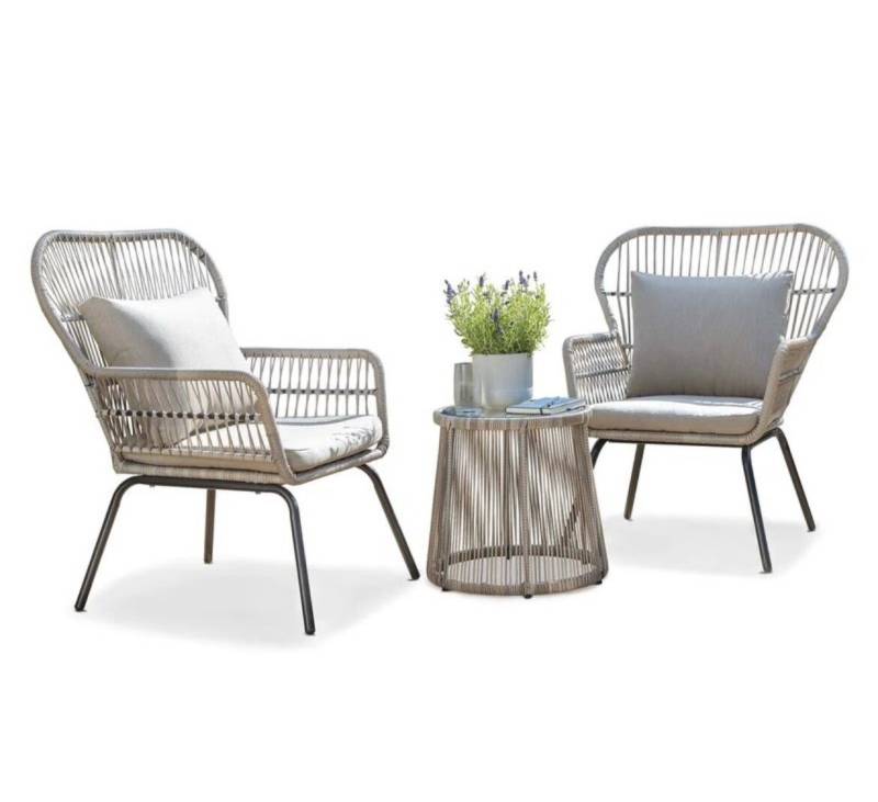 Acheter un ensemble duo fauteuils en rotin avec table basse à Toulon ou Aix-en-Provence