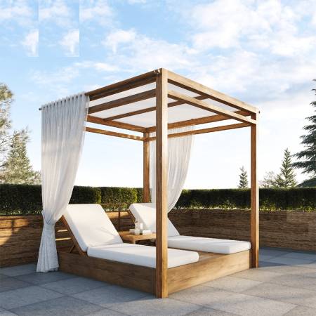 Notre zone d'activité pour ce service Fournisseur de mobilier de jardin contemporain, modulables, chics et élégants